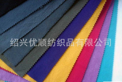 绍兴力凡针纺织品 专业生产销售288F粗针氨纶弹力摇粒绒面料